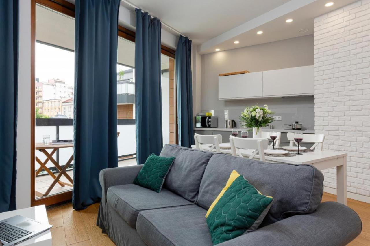 Modern Apartment Near Hilton Warsaw Luaran gambar