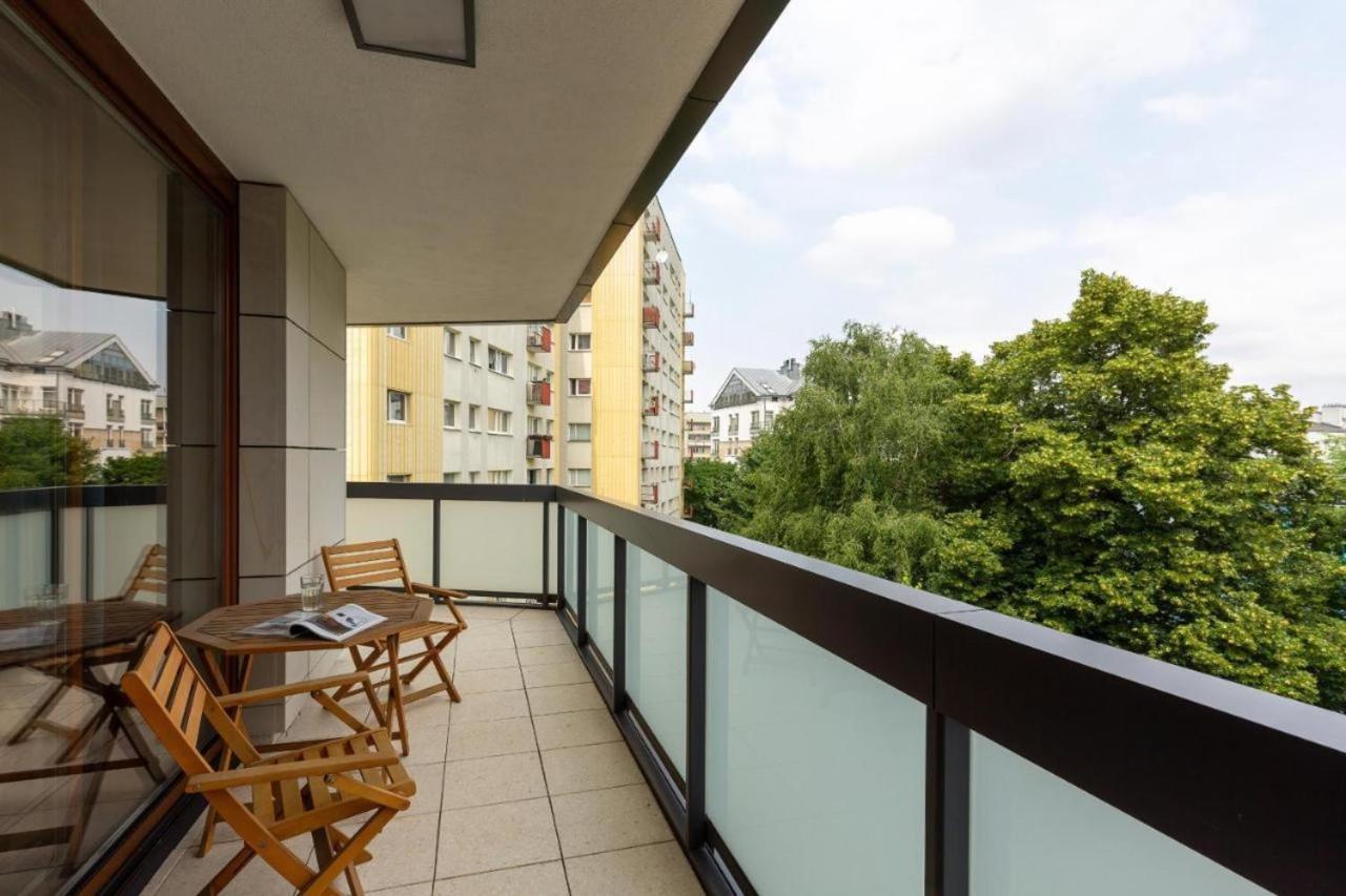 Modern Apartment Near Hilton Warsaw Luaran gambar